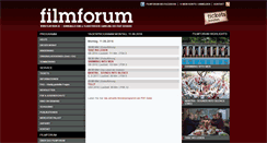 Desktop Screenshot of filmforum.de