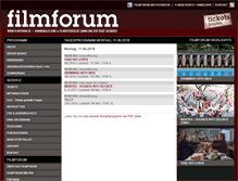 Tablet Screenshot of filmforum.de